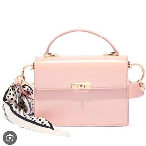 Marc Jacobs Downtown Handbag with Scarf Accent